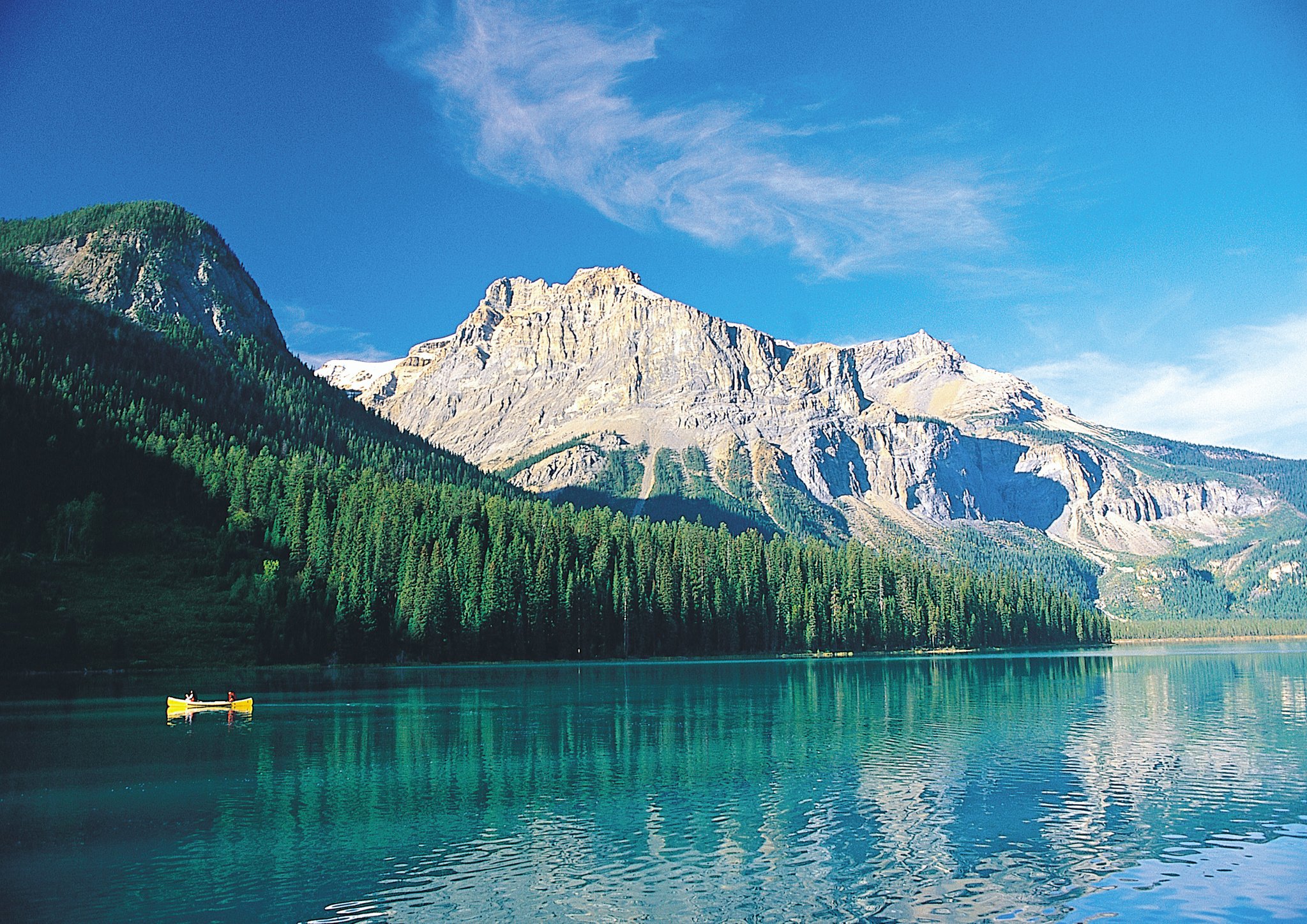 Moutain and the lake